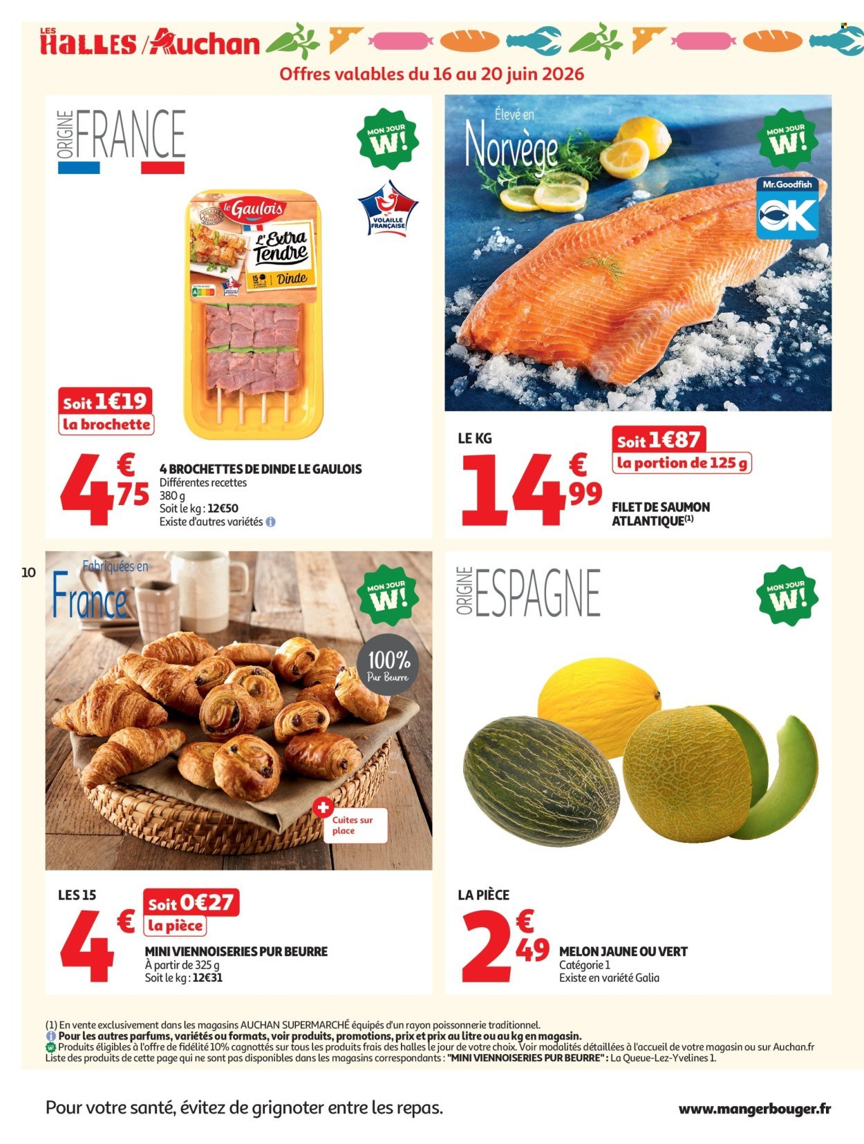 Catalogue AUCHAN - Beauté, Halles, supers