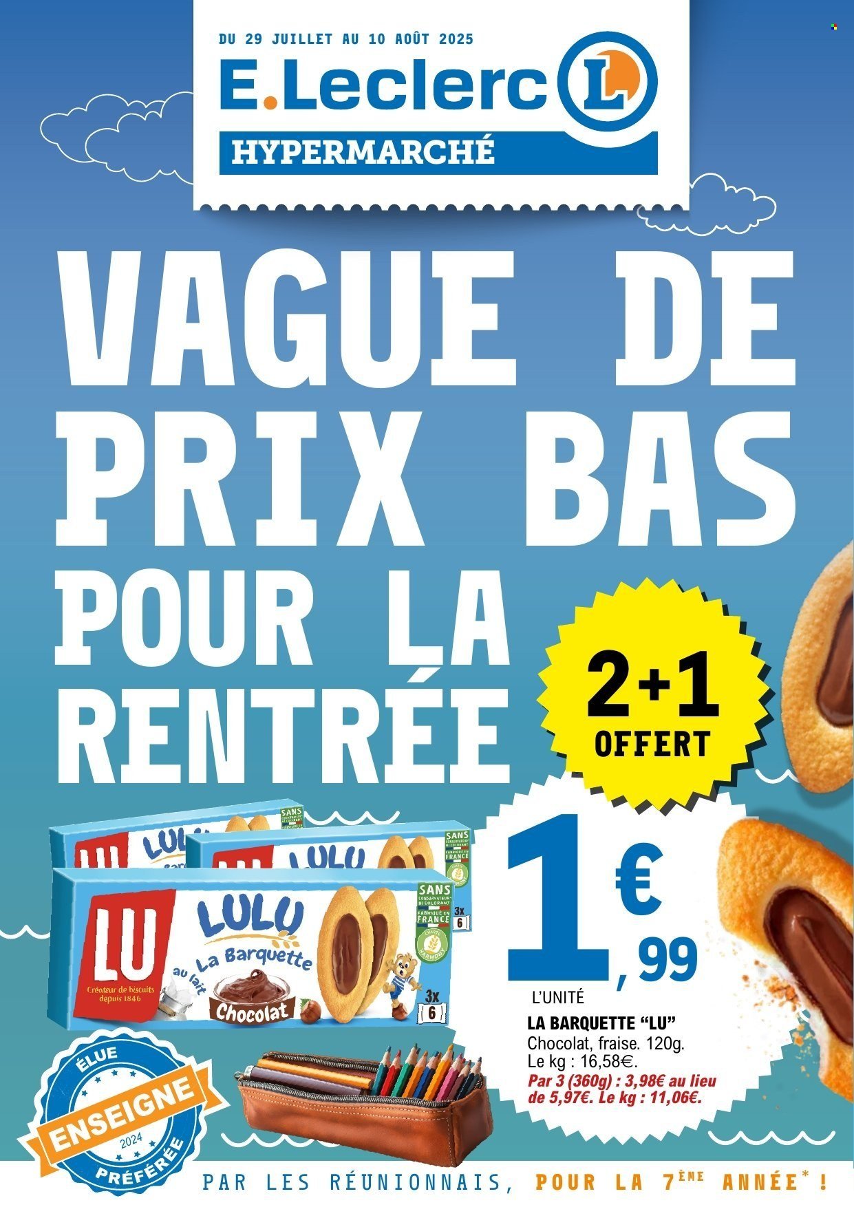 Catalogue E.LECLERC - Du mardi 29 juillet 2025 (2025-07-29 - 2025-08-10)