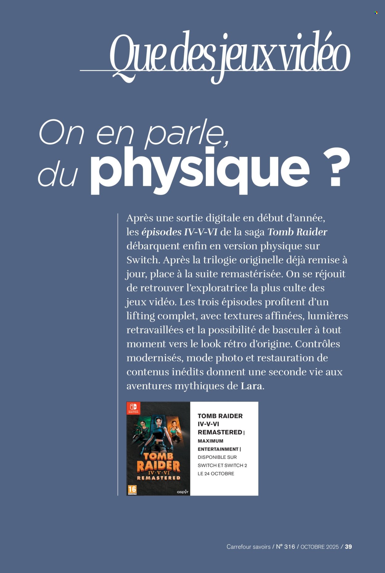 Catalogue CARREFOUR - A CHACUN SA CULTURE (2025-10-01 - 2025-10-31)