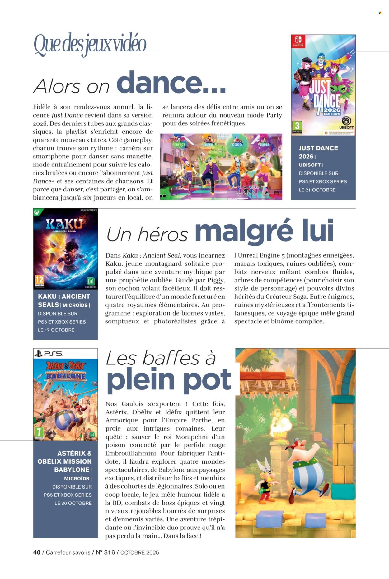 Catalogue CARREFOUR - A CHACUN SA CULTURE (2025-10-01 - 2025-10-31)