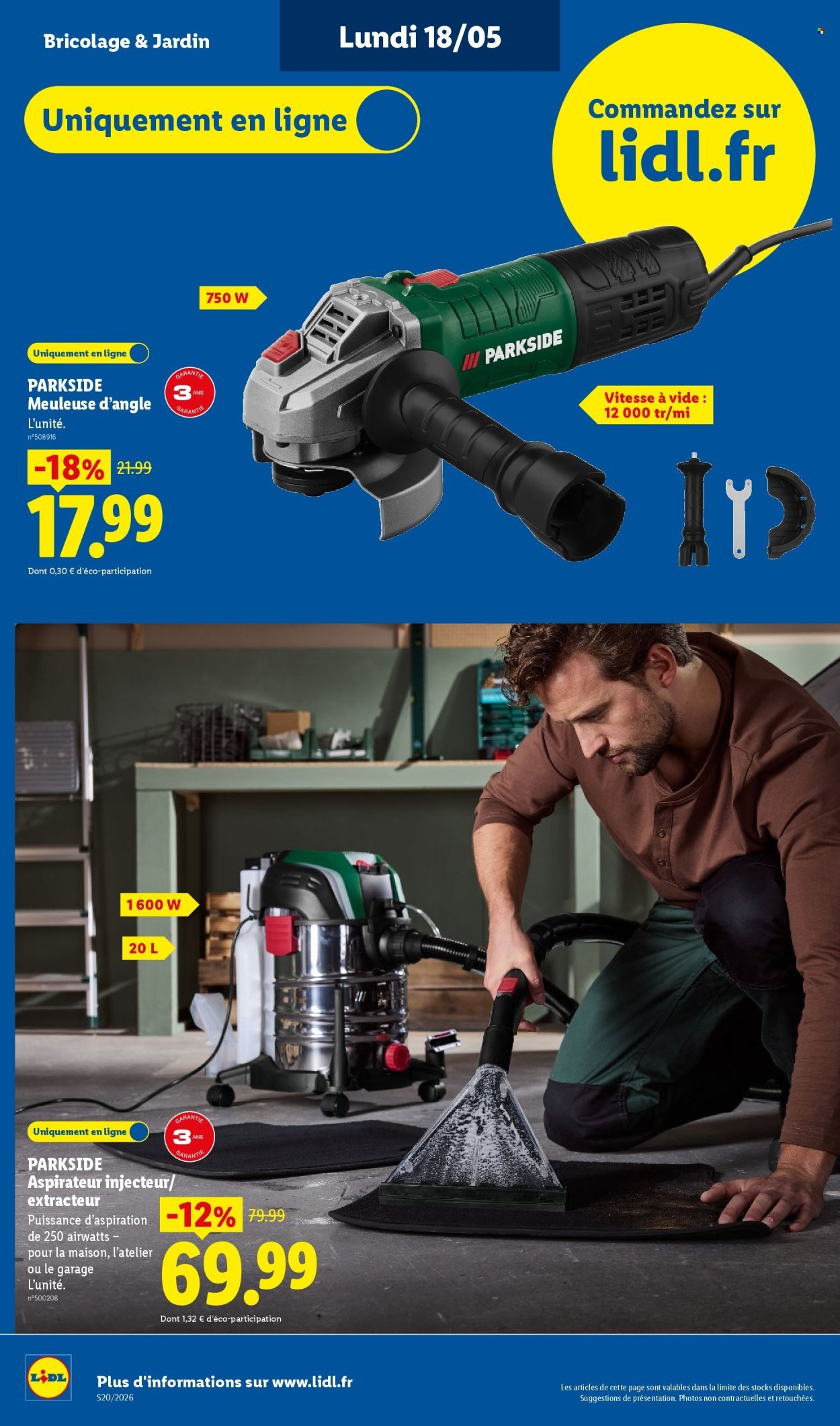 Catalogue LIDL - Les Exclu Web de la semaine