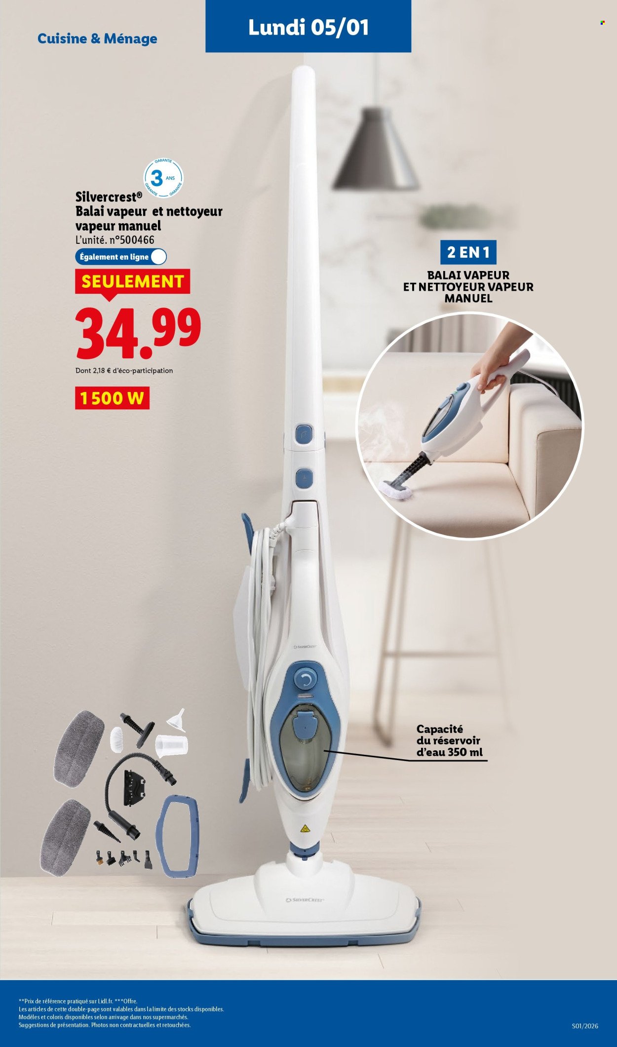 Catalogue LIDL - Les bonnes affaires de la semaine (2026-01-05 - 2026-01-08)
