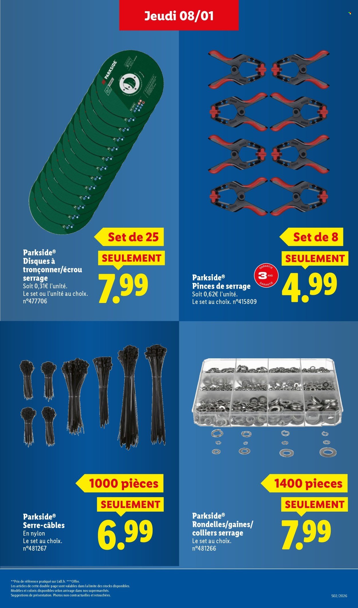 Catalogue LIDL - Les bonnes affaires de la semaine (2026-01-05 - 2026-01-08)