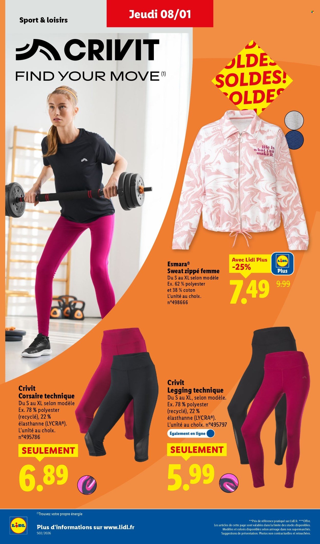 Catalogue LIDL - Les bonnes affaires de la semaine (2026-01-05 - 2026-01-08)