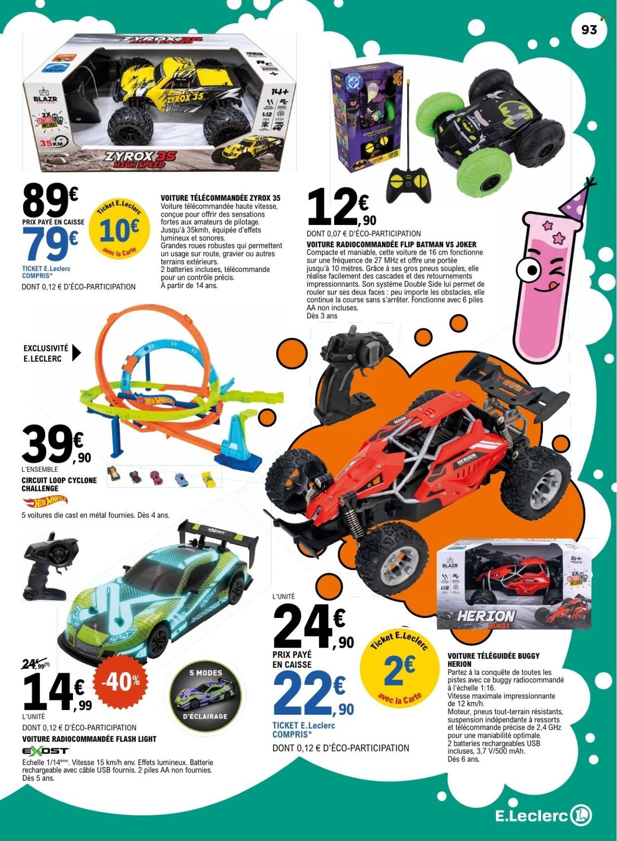 Catalogue E.LECLERC - ANNIVERSAIRE