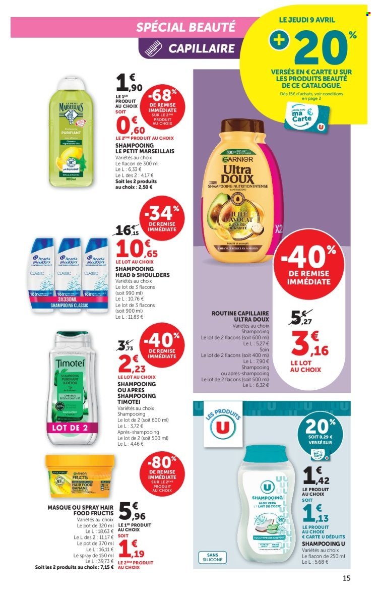Catalogue SUPER U - La beauté à prix bas (2026-04-08 - 2026-04-19)