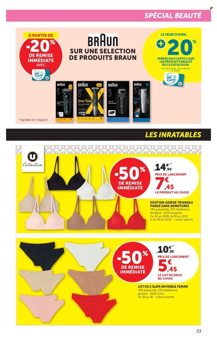 Catalogue SUPER U - La beauté à prix bas (2026-04-08 - 2026-04-19)