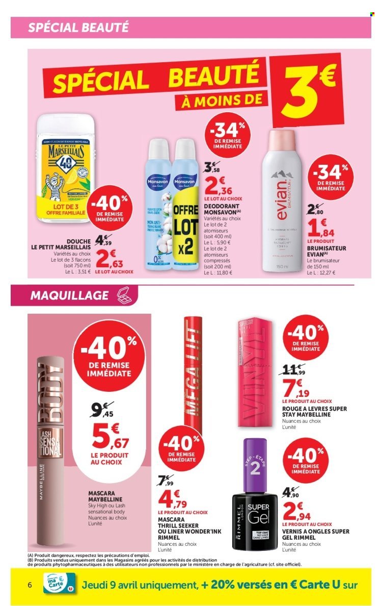 Catalogue SUPER U - La beauté à prix bas (2026-04-08 - 2026-04-19)