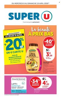 Catalogue SUPER U - La beauté à prix bas