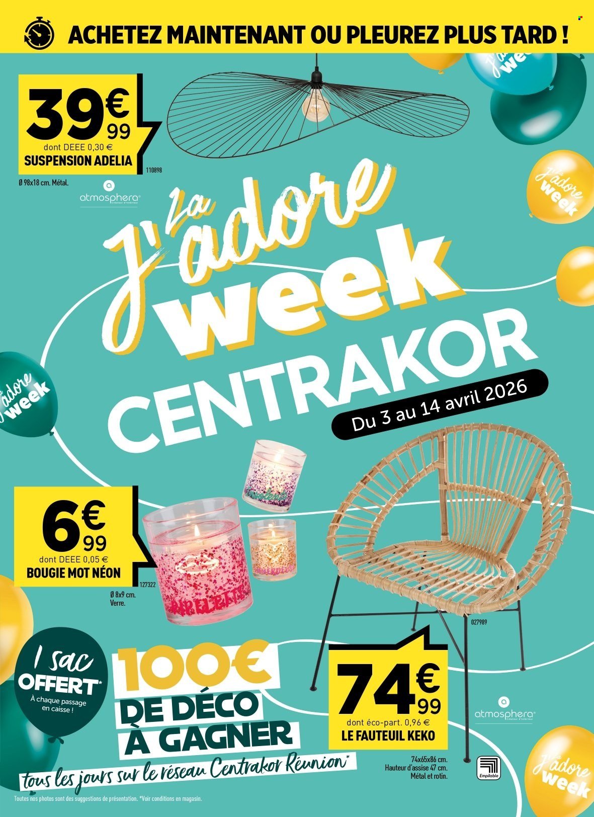 Catalogue CENTRAKOR - J’ADORE WEEK (2026-04-03 - 2026-04-14)
