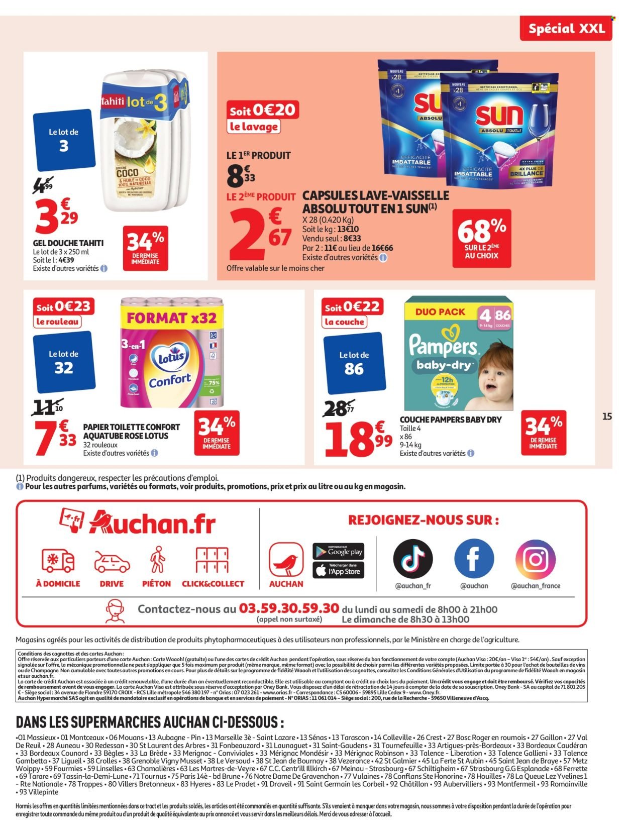 Catalogue AUCHAN - Les prix bas qui font du bien au quotidien (2025-07-22 - 2025-07-26)