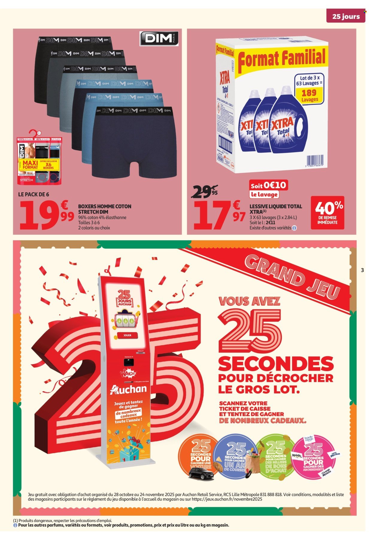 Catalogue AUCHAN - C'est parti pour les 25 JOURS AUCHAN