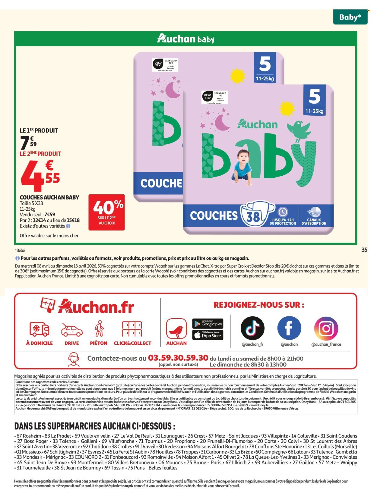 Catalogue AUCHAN - 25 jours Auchan (2026-04-08 - 2026-04-18)
