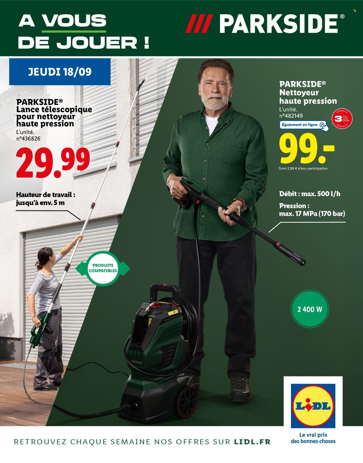 Catalogue LIDL - Catalogue Parkside (2025-09-01 - 2025-09-18)