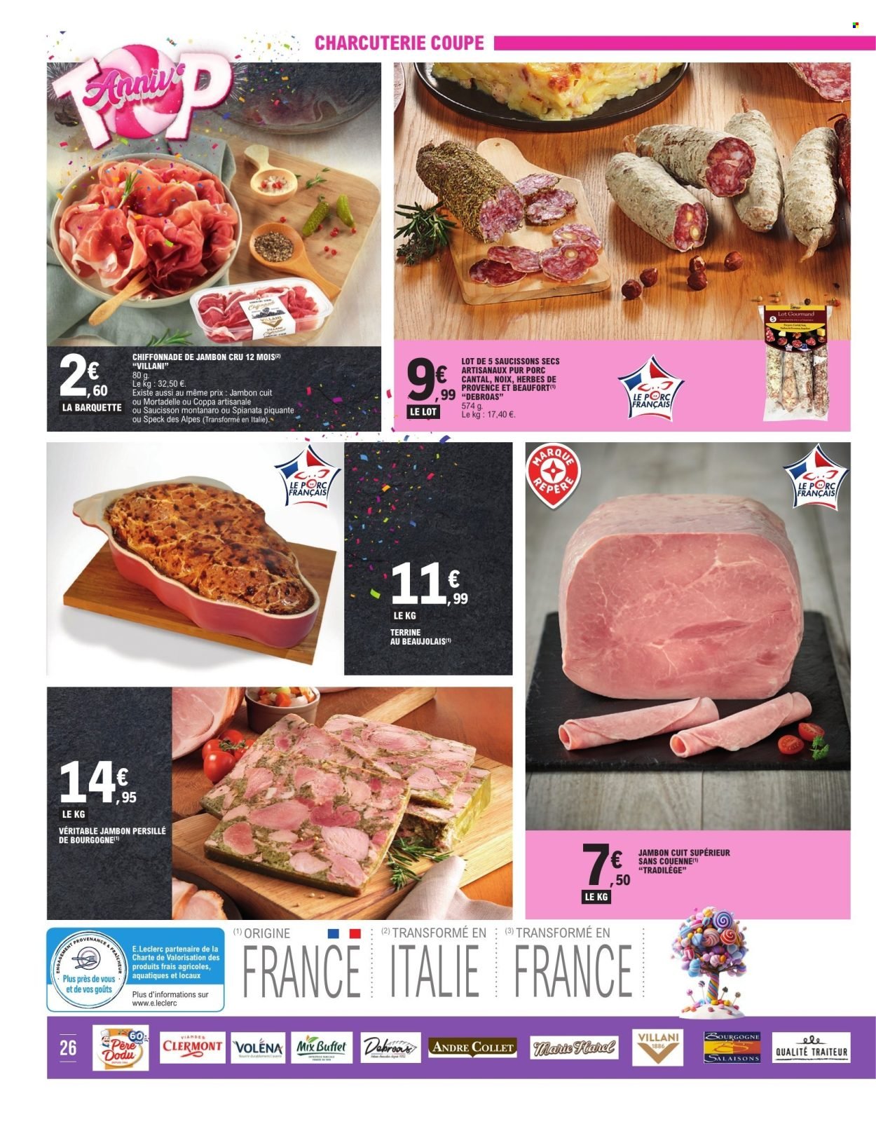 Catalogue E.LECLERC - Anniversaire régional (2025-10-07 - 2025-10-18)