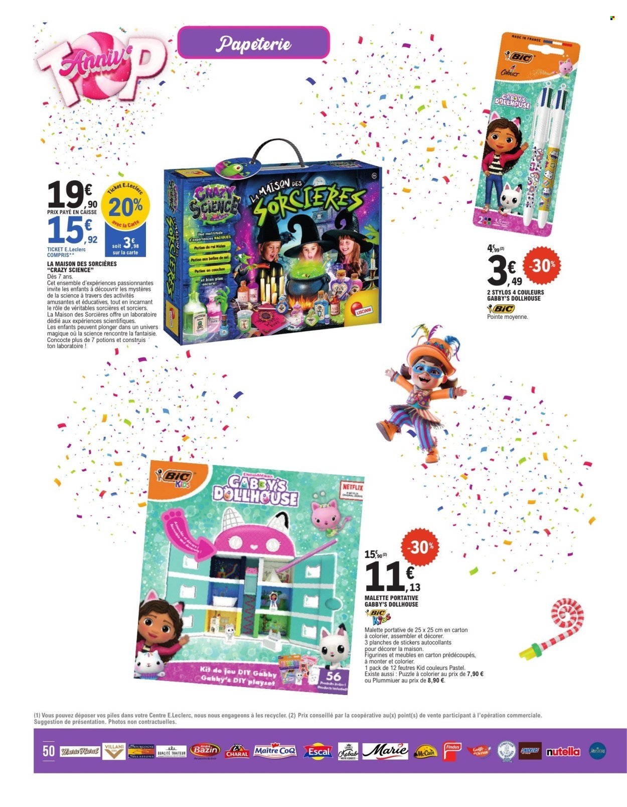 Catalogue E.LECLERC - Anniversaire régional (2025-10-07 - 2025-10-18)