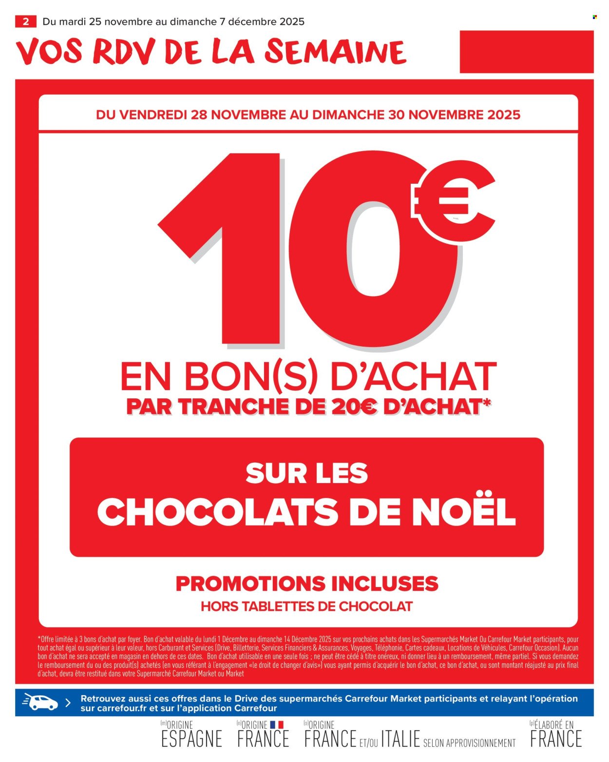 Catalogue CARREFOUR MARKET - PLATS D'HIVER