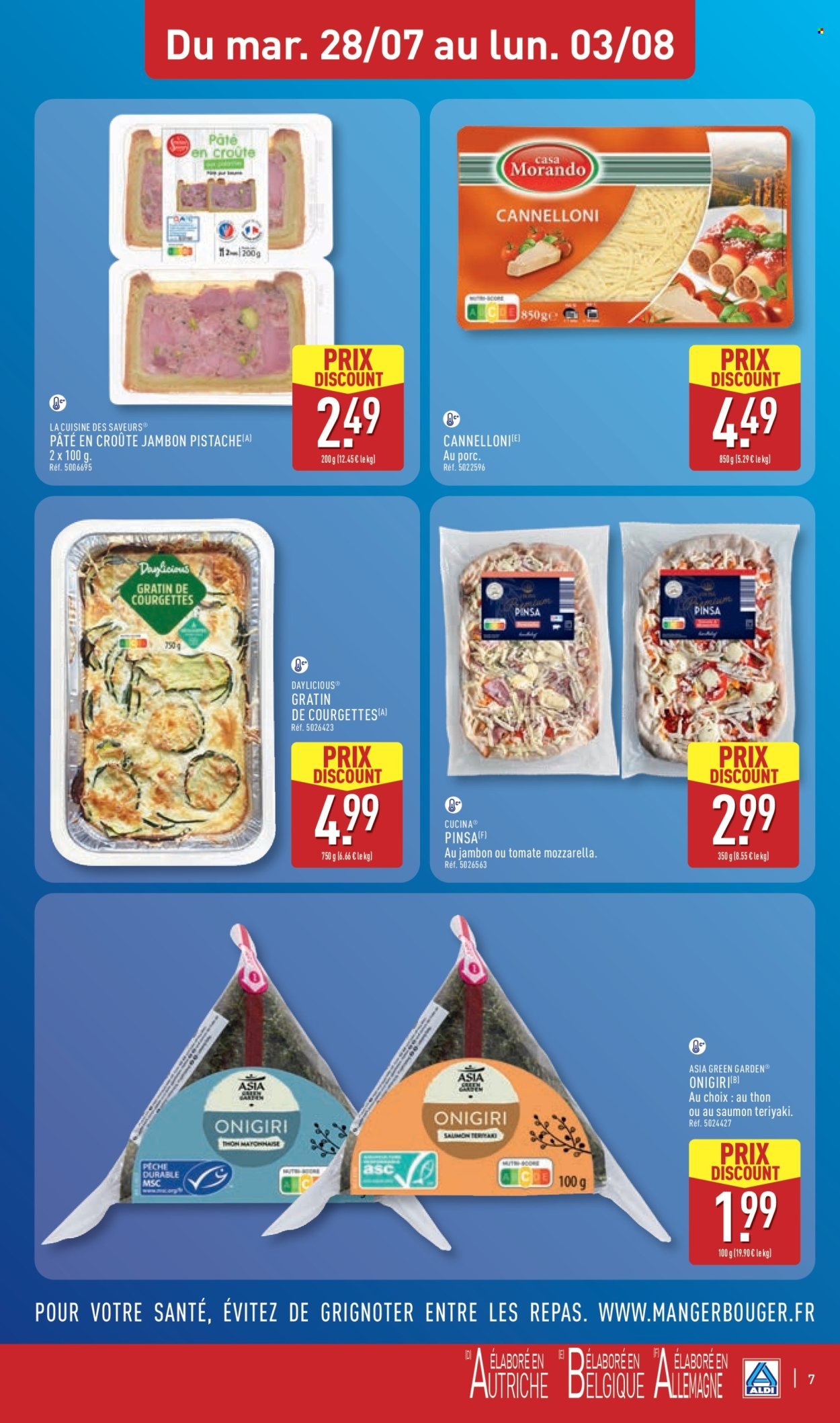 Catalogue ALDI - Cap sur le soleil à prix discount