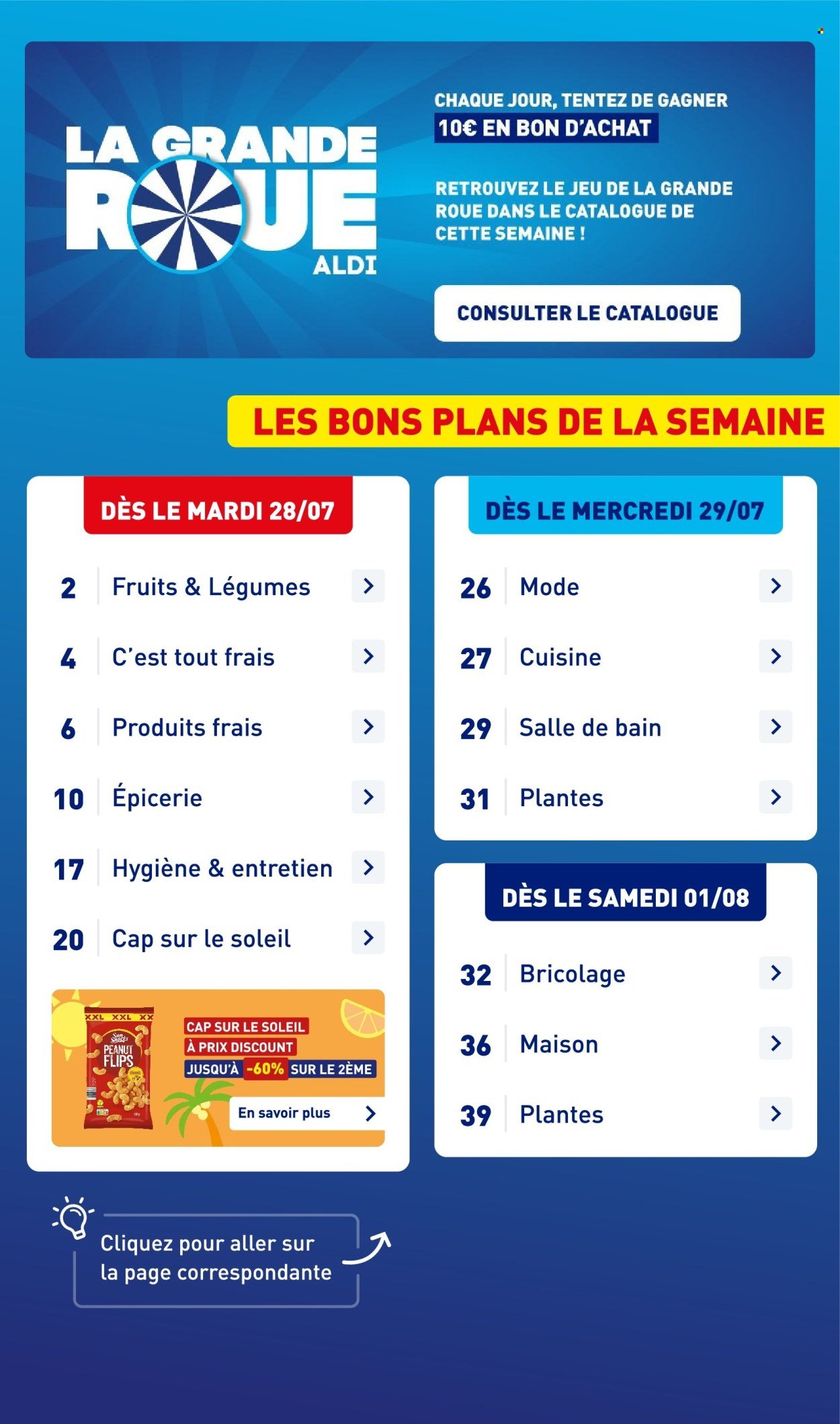 Catalogue ALDI - Cap sur le soleil à prix discount