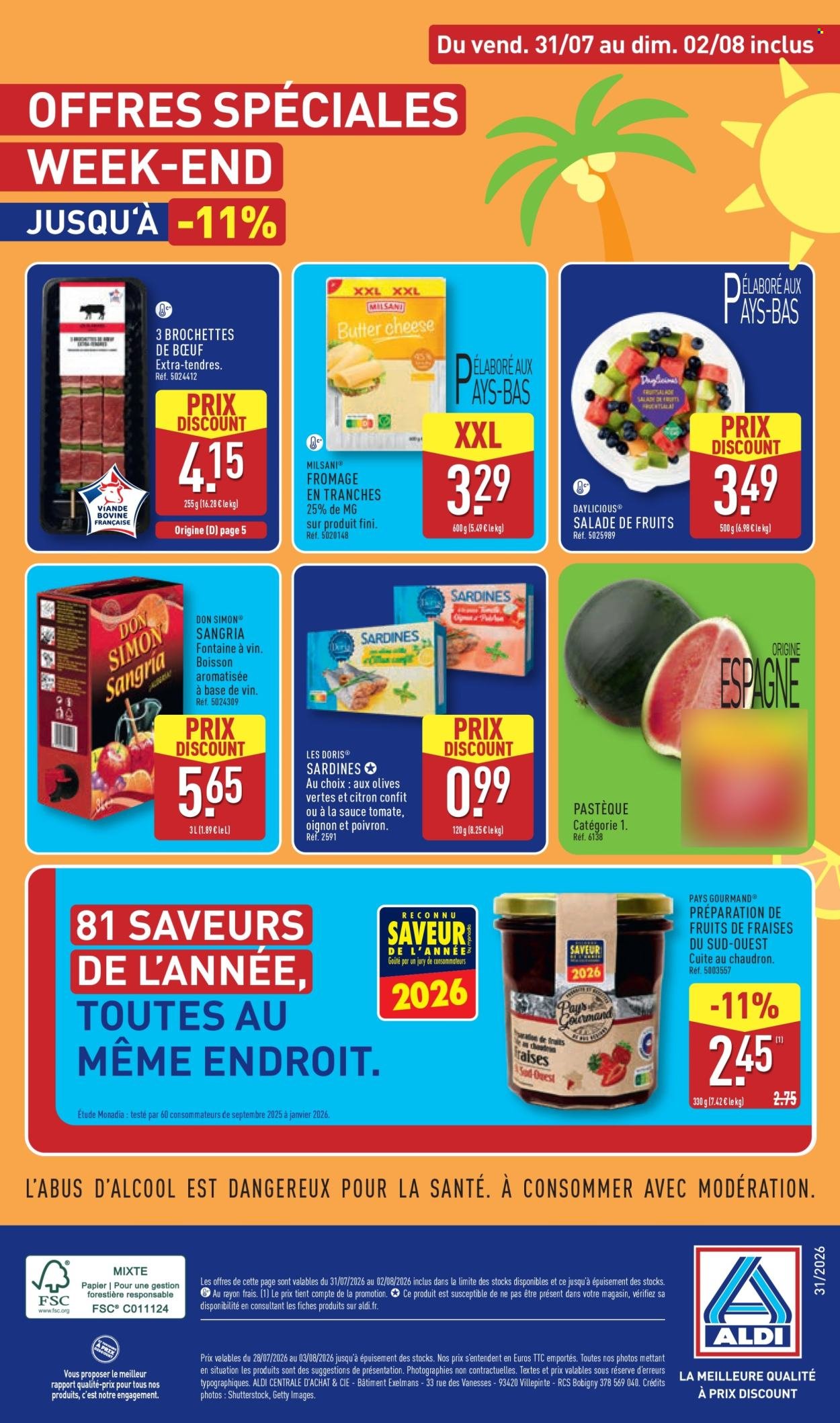 Catalogue ALDI - Cap sur le soleil à prix discount