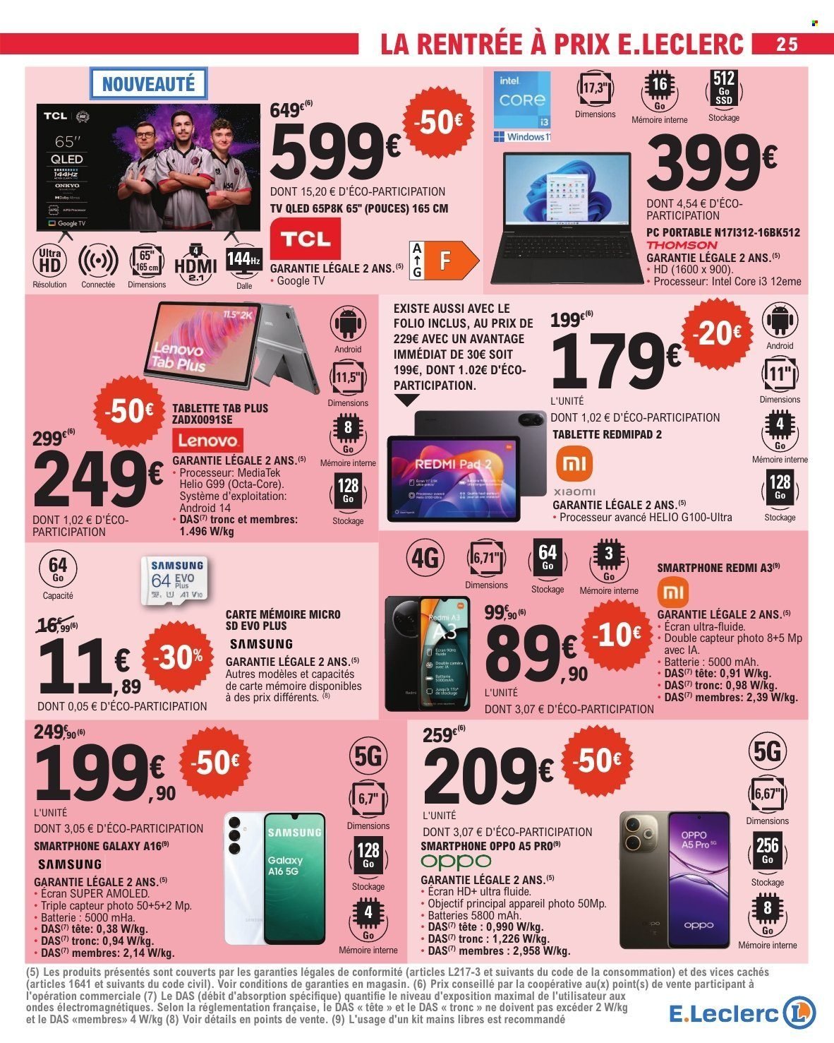 Catalogue E.LECLERC - DEPENSER MOINS (2025-07-29 - 2025-08-09)