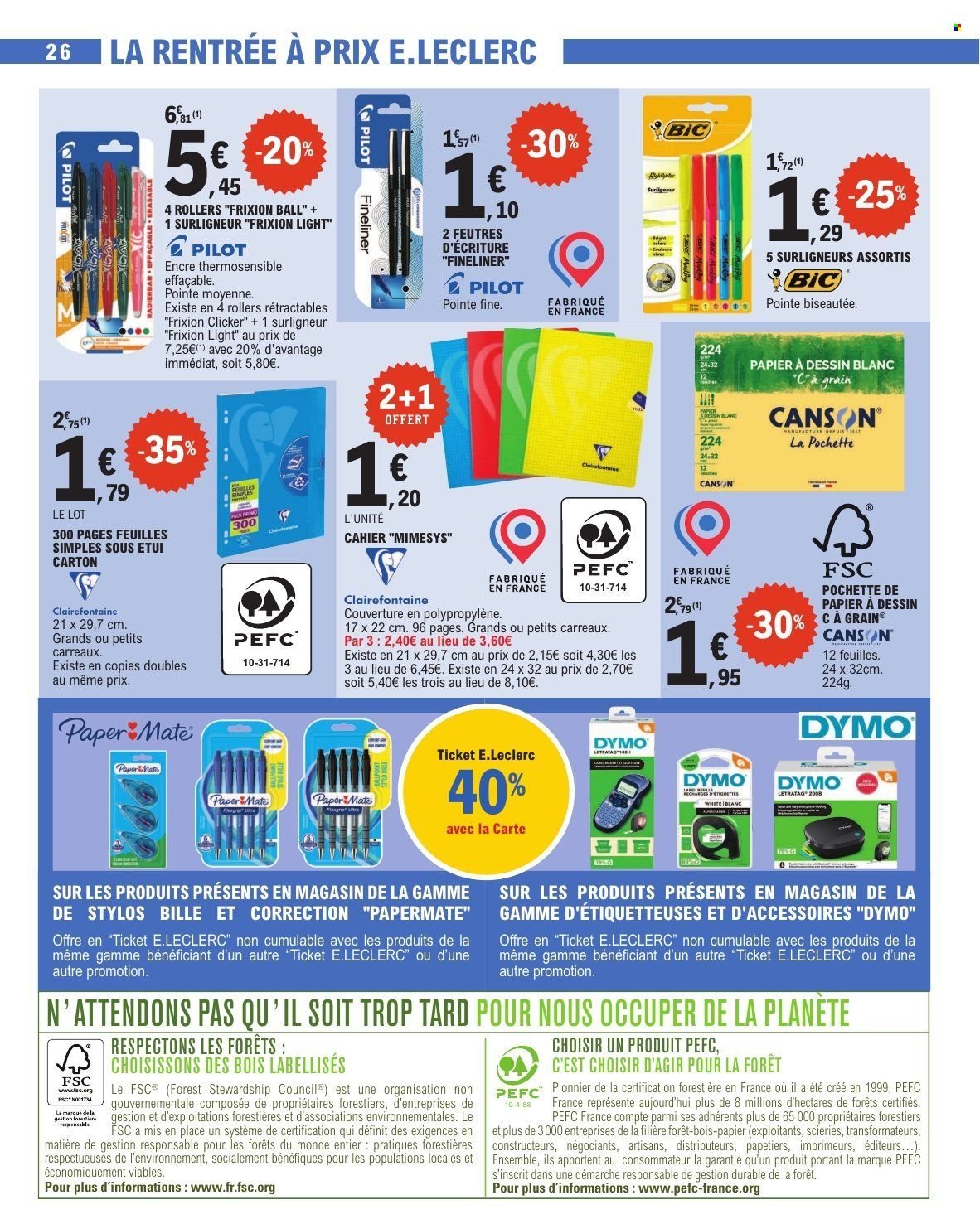 Catalogue E.LECLERC - DEPENSER MOINS (2025-07-29 - 2025-08-09)