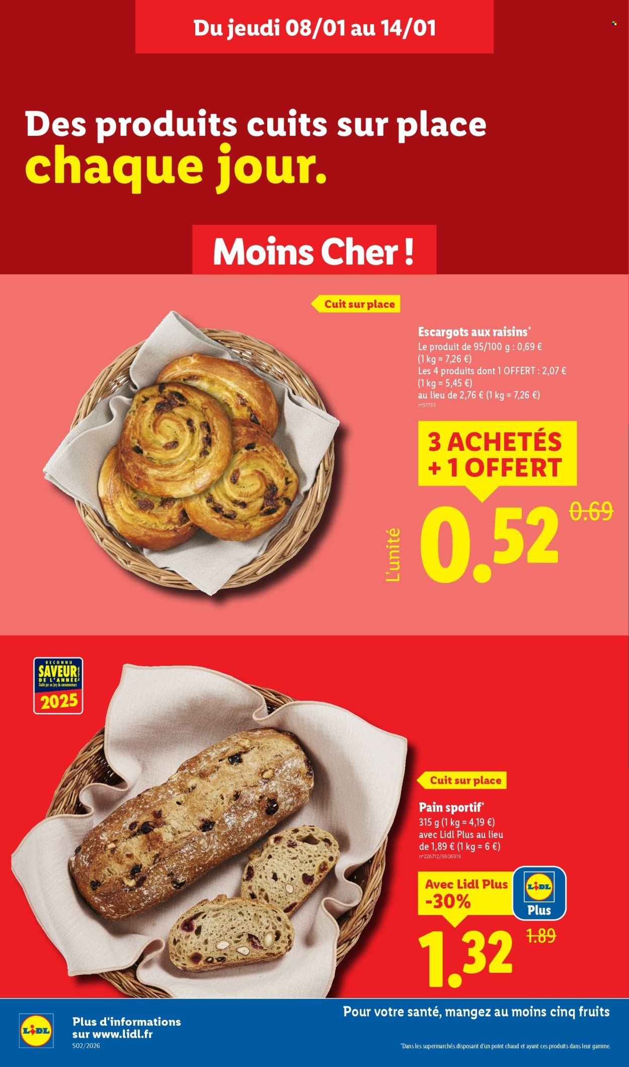 Catalogue LIDL - Les promos de la semaine (2026-01-08 - 2026-01-14)