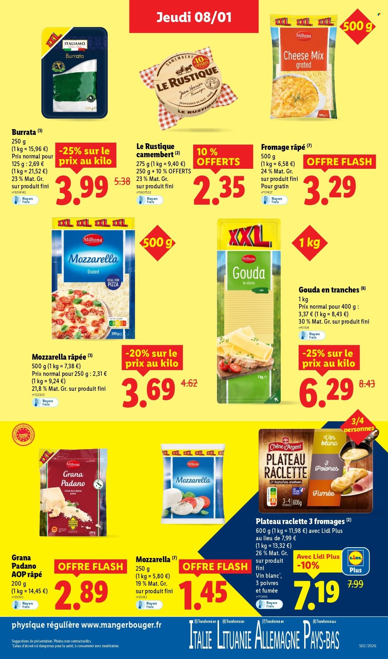 Catalogue LIDL - Les promos de la semaine (2026-01-08 - 2026-01-14)