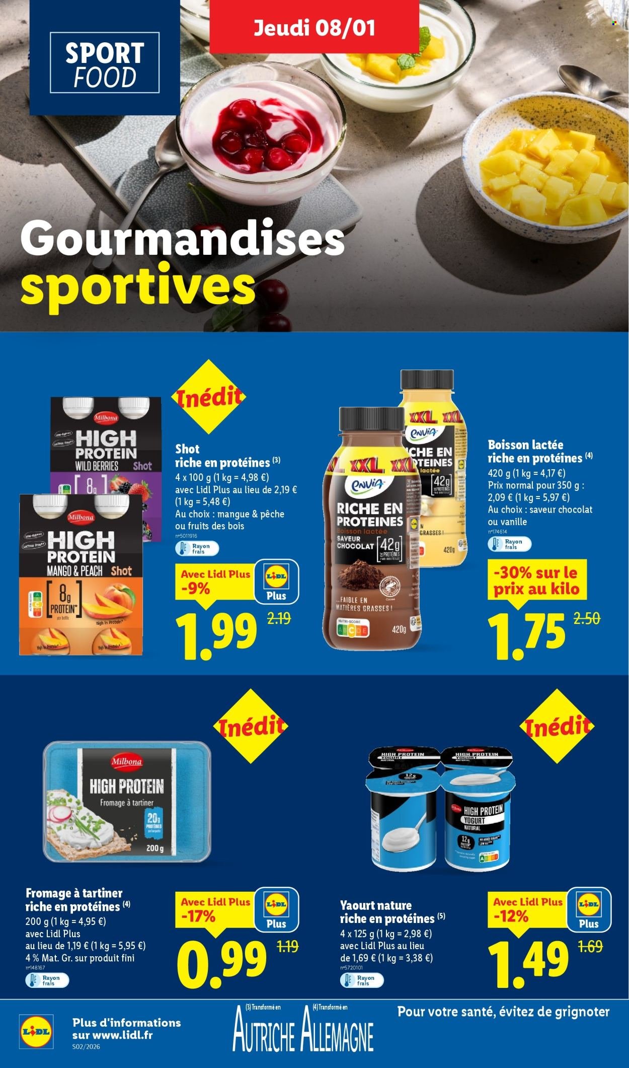 Catalogue LIDL - Les promos de la semaine (2026-01-08 - 2026-01-14)