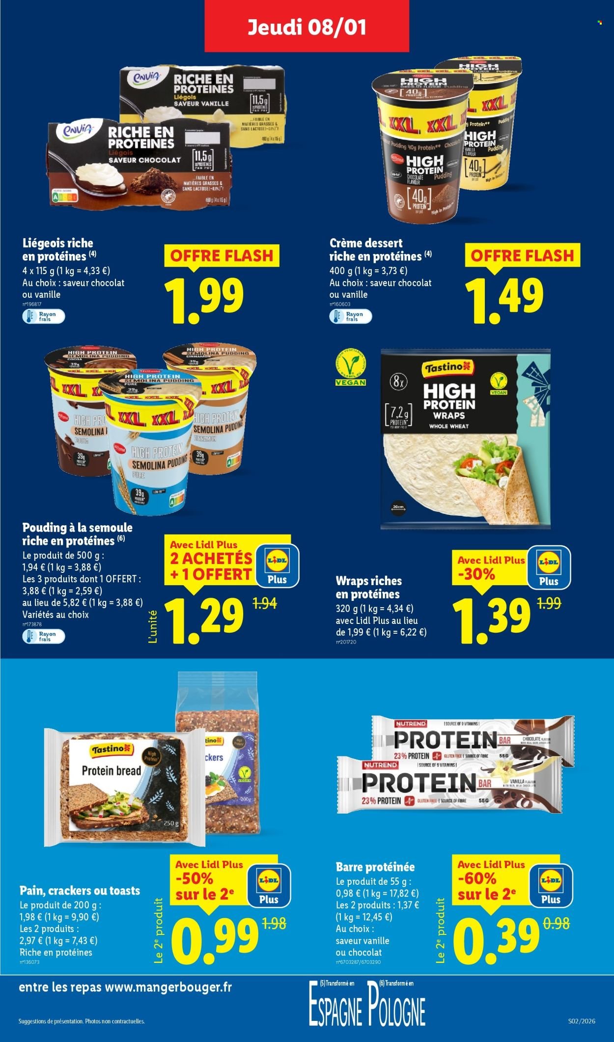 Catalogue LIDL - Les promos de la semaine (2026-01-08 - 2026-01-14)