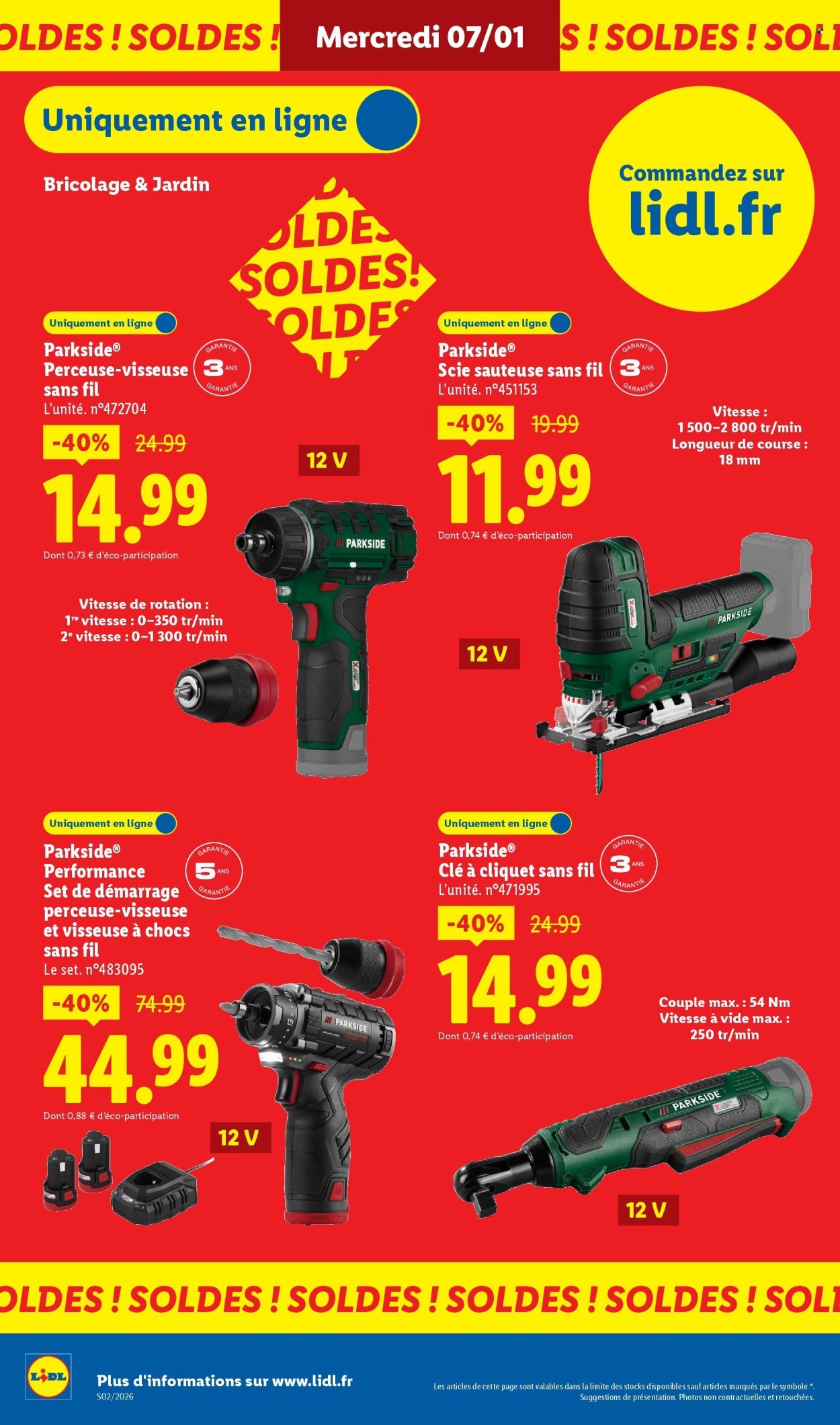 Catalogue LIDL - Les promos de la semaine (2026-01-08 - 2026-01-14)