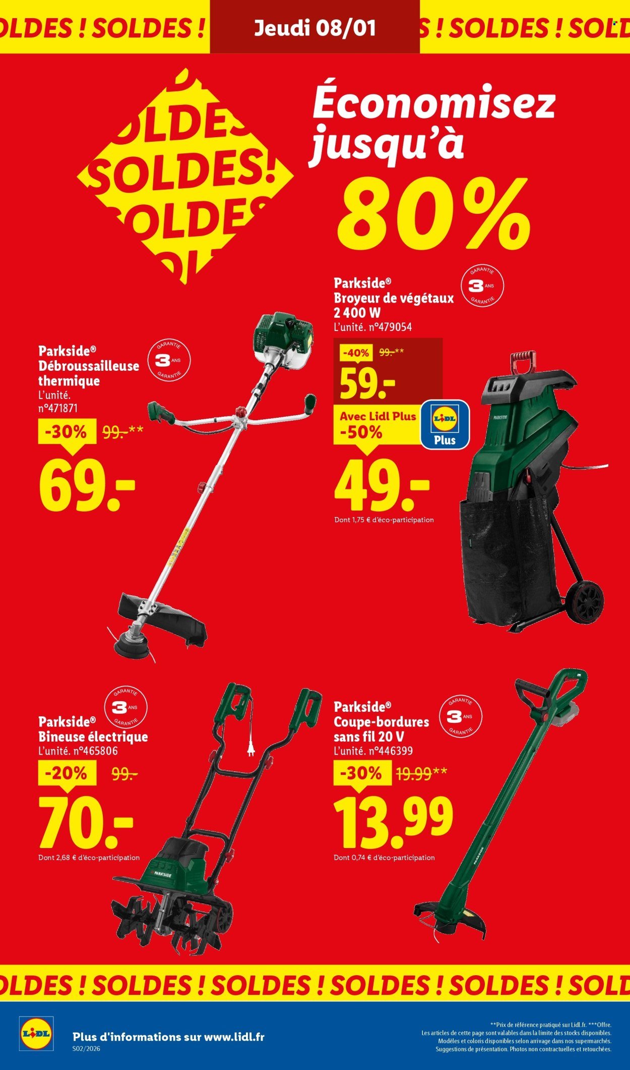 Catalogue LIDL - Les promos de la semaine (2026-01-08 - 2026-01-14)