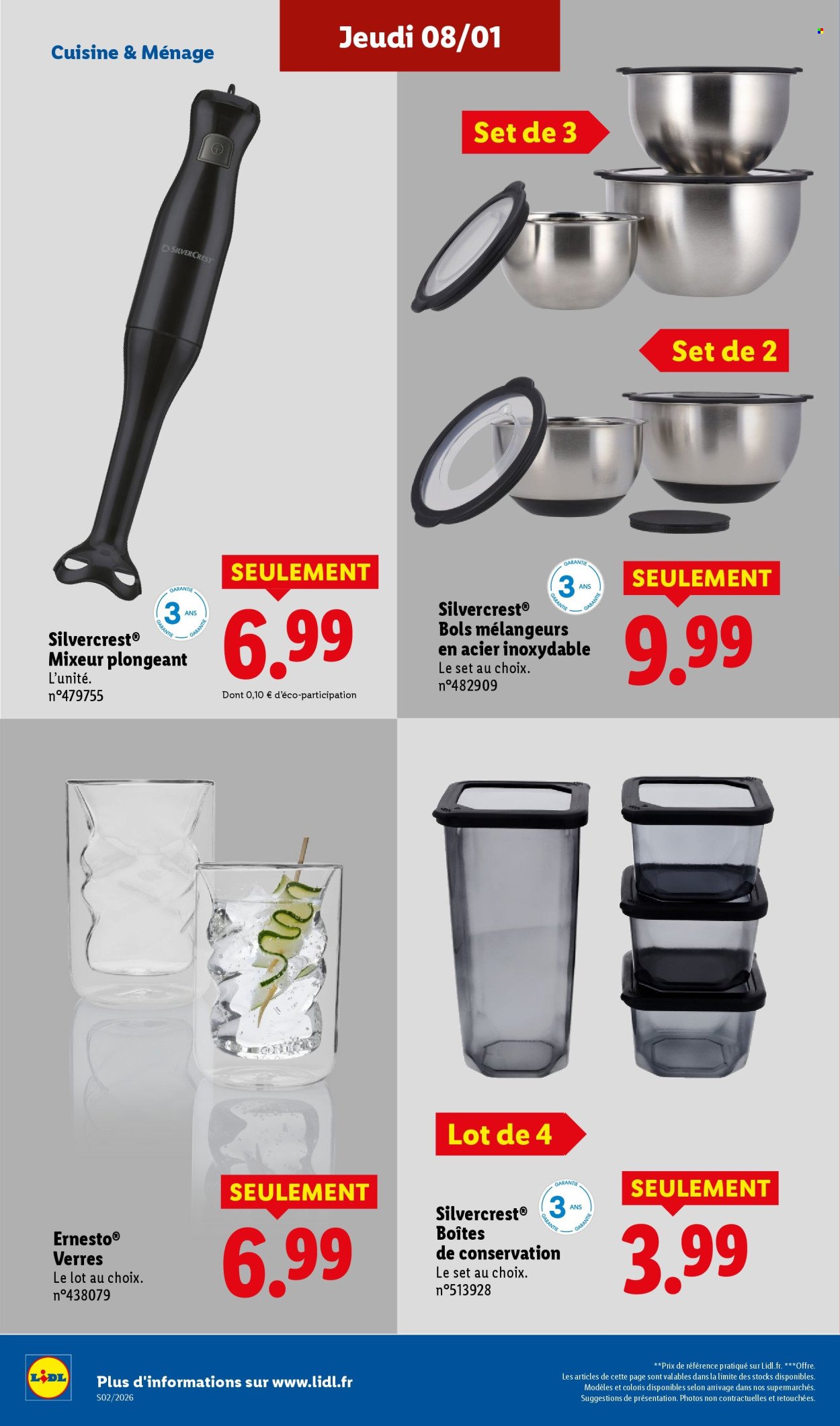 Catalogue LIDL - Les promos de la semaine (2026-01-08 - 2026-01-14)
