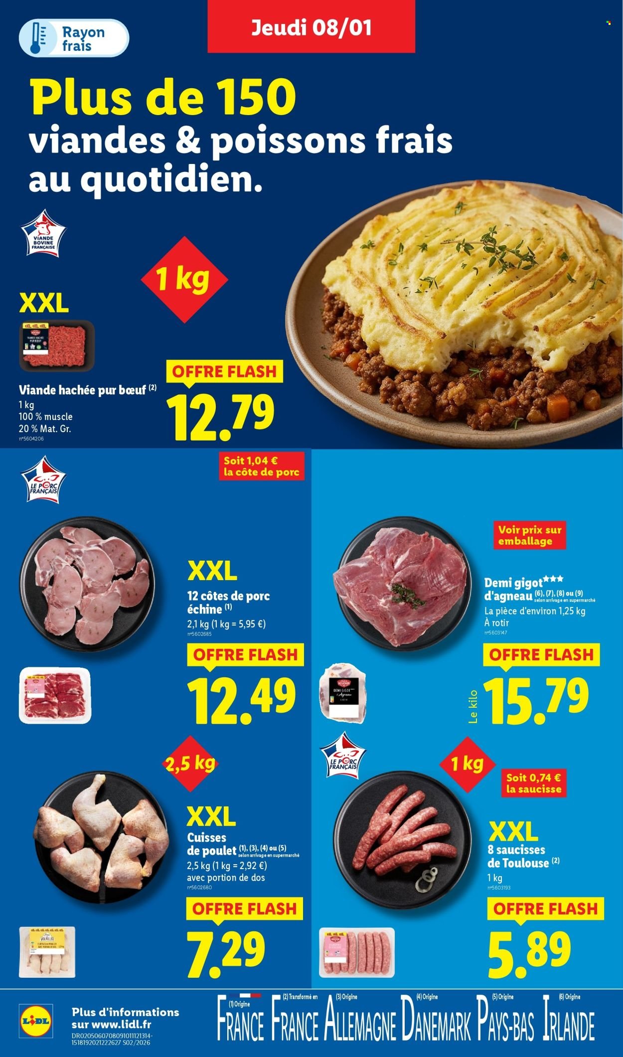 Catalogue LIDL - Les promos de la semaine (2026-01-08 - 2026-01-14)