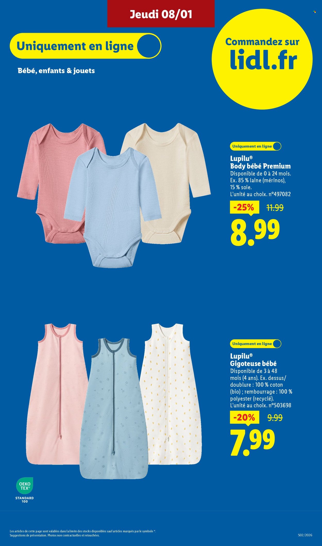 Catalogue LIDL - Les promos de la semaine (2026-01-08 - 2026-01-14)