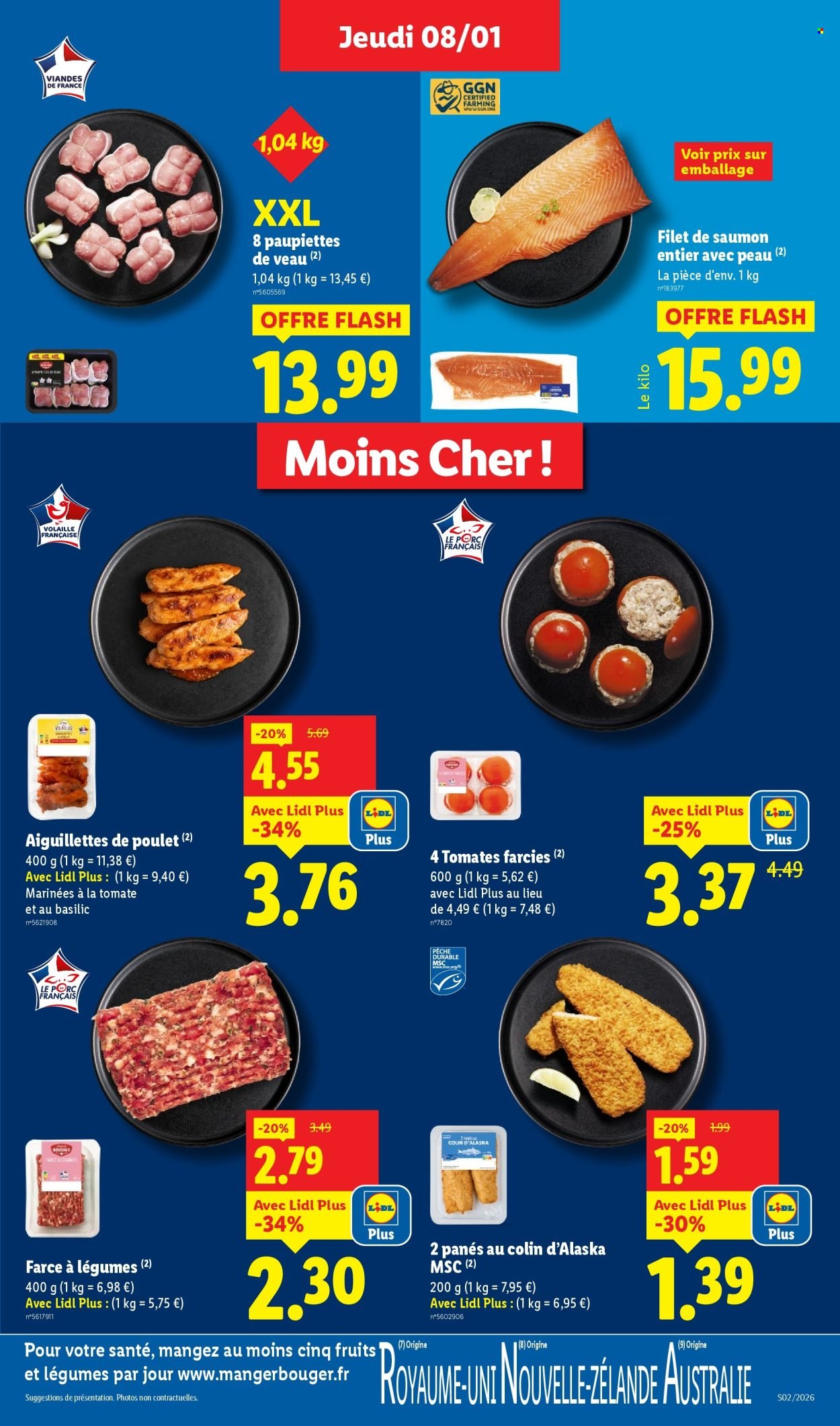 Catalogue LIDL - Les promos de la semaine (2026-01-08 - 2026-01-14)
