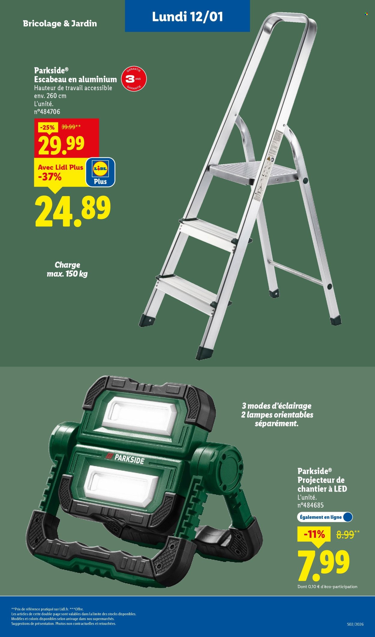 Catalogue LIDL - Les promos de la semaine (2026-01-08 - 2026-01-14)