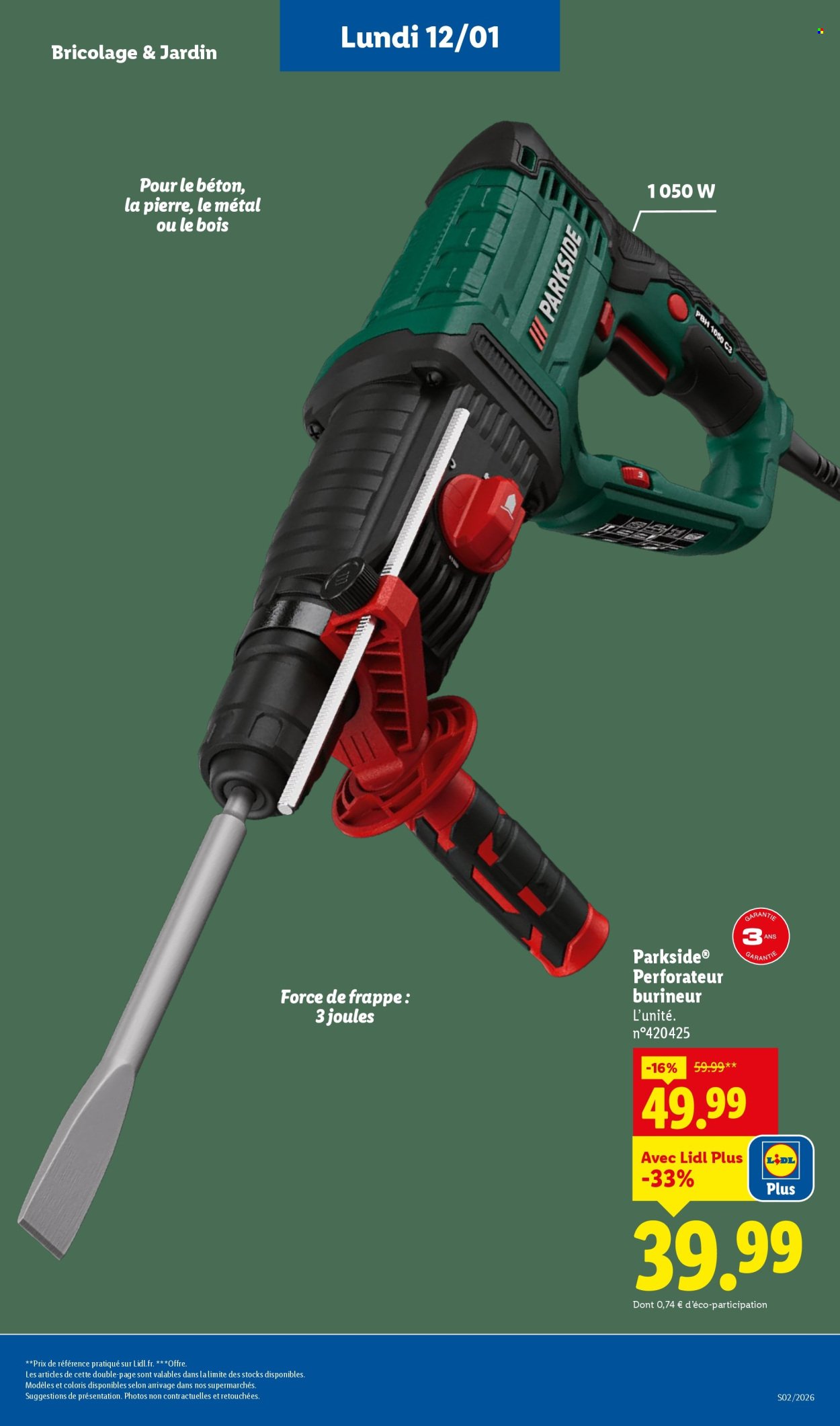 Catalogue LIDL - Les promos de la semaine (2026-01-08 - 2026-01-14)