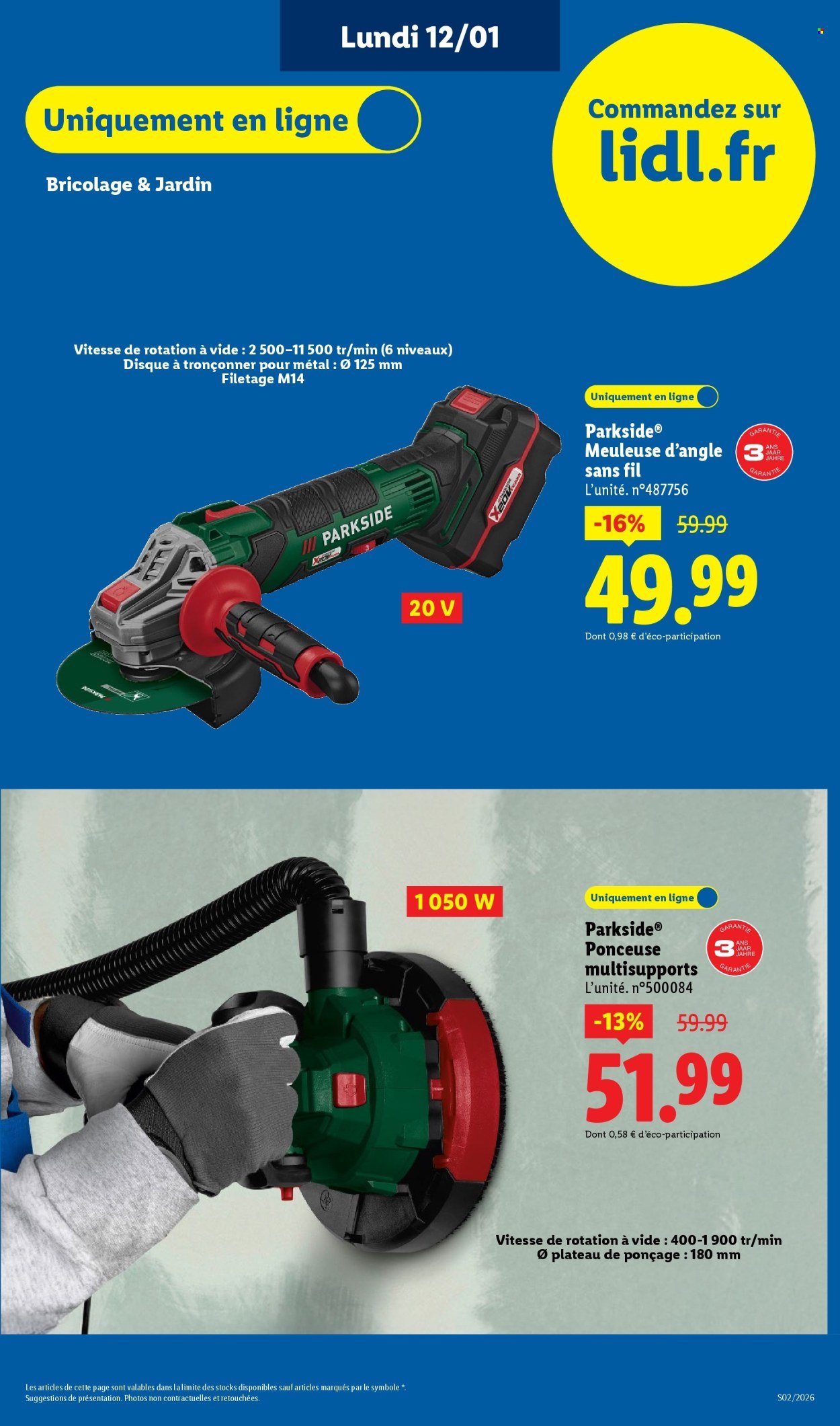 Catalogue LIDL - Les promos de la semaine (2026-01-08 - 2026-01-14)
