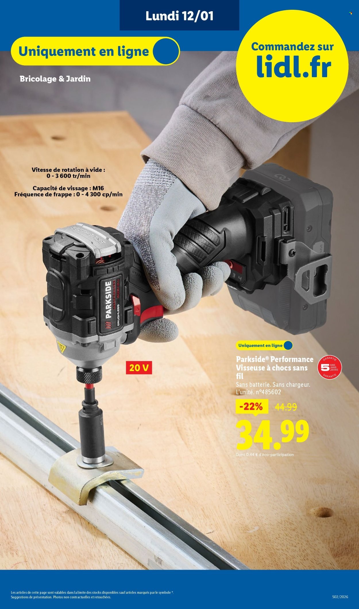 Catalogue LIDL - Les promos de la semaine (2026-01-08 - 2026-01-14)