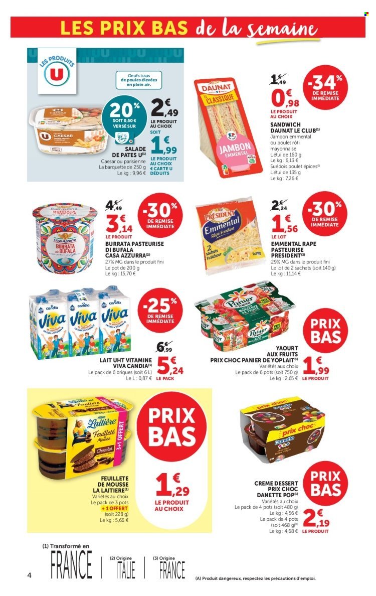 Catalogue SUPER U - Les prix bas de la semaine