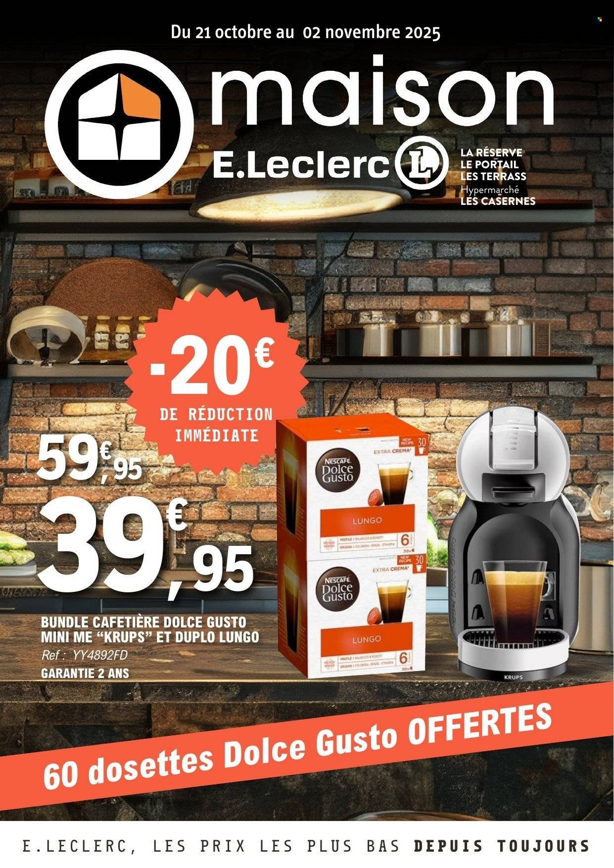 Catalogue E.LECLERC - Du mardi 21 octobre 2025