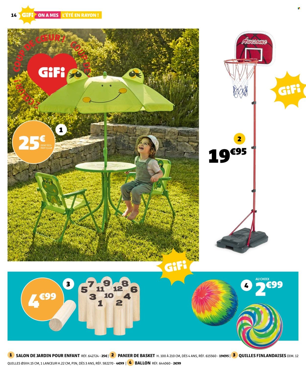 Catalogue GIFI - Voilà l'été ! (2026-05-26 - 2026-06-08)