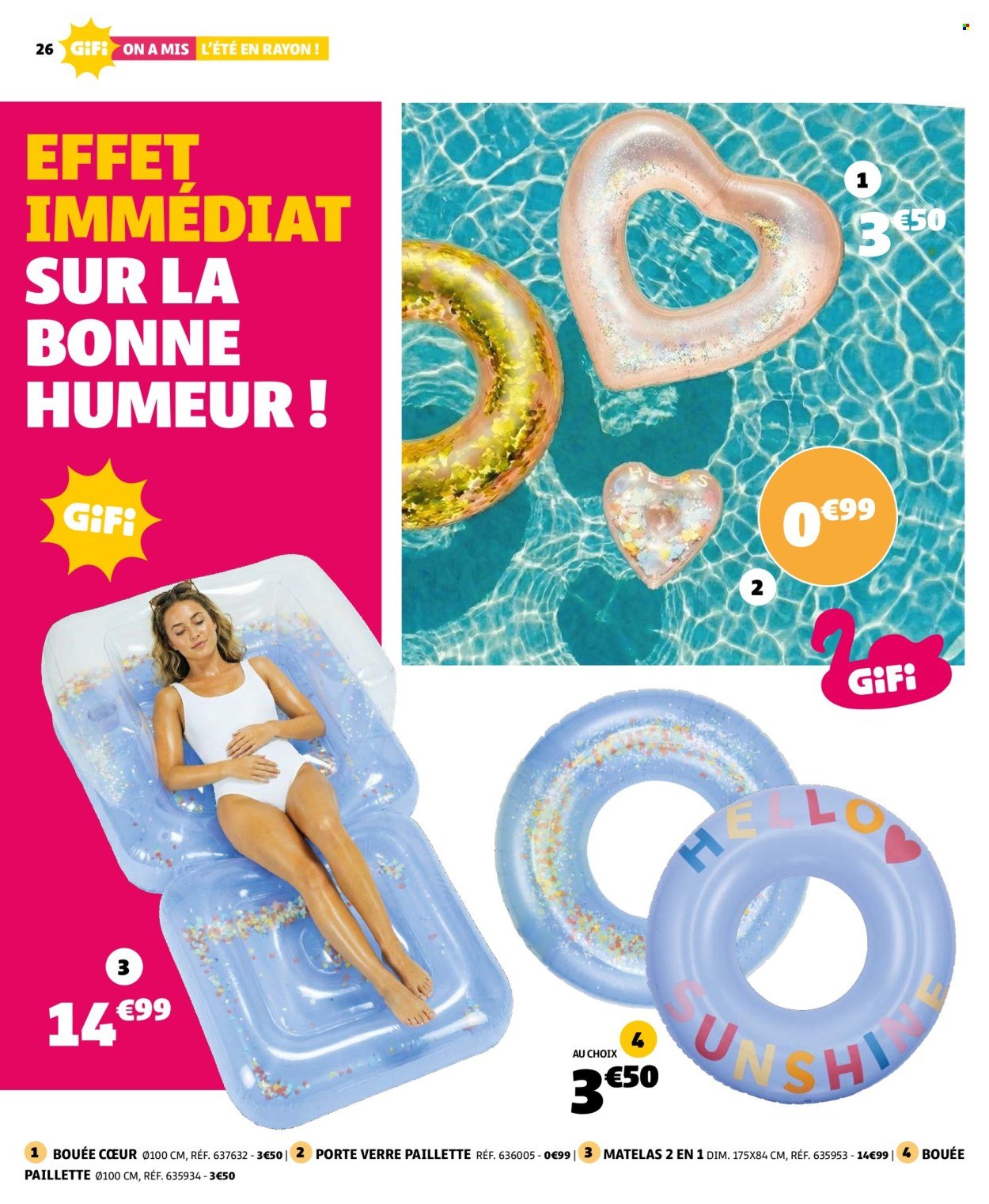 Catalogue GIFI - Voilà l'été ! (2026-05-26 - 2026-06-08)