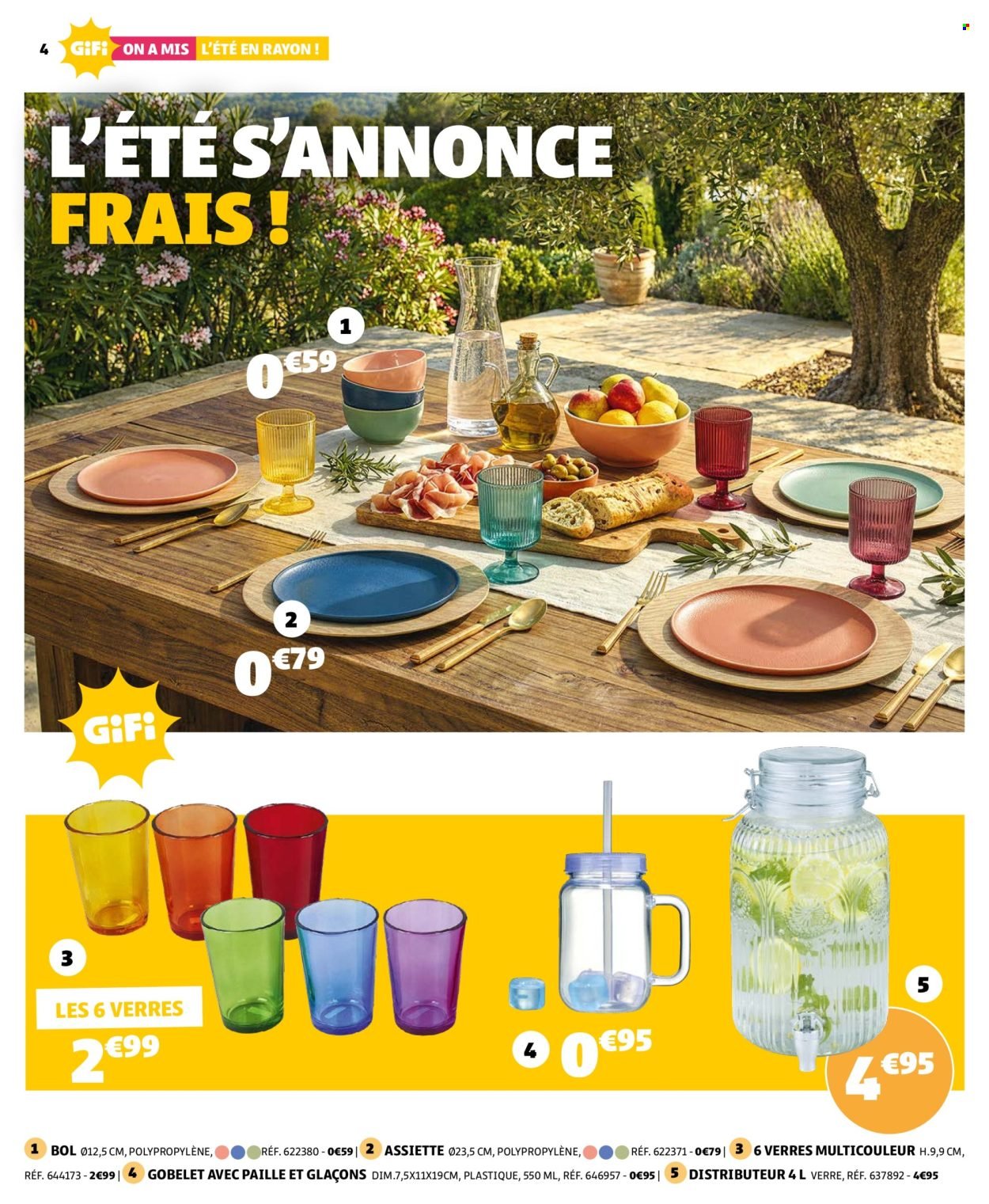 Catalogue GIFI - Voilà l'été ! (2026-05-26 - 2026-06-08)