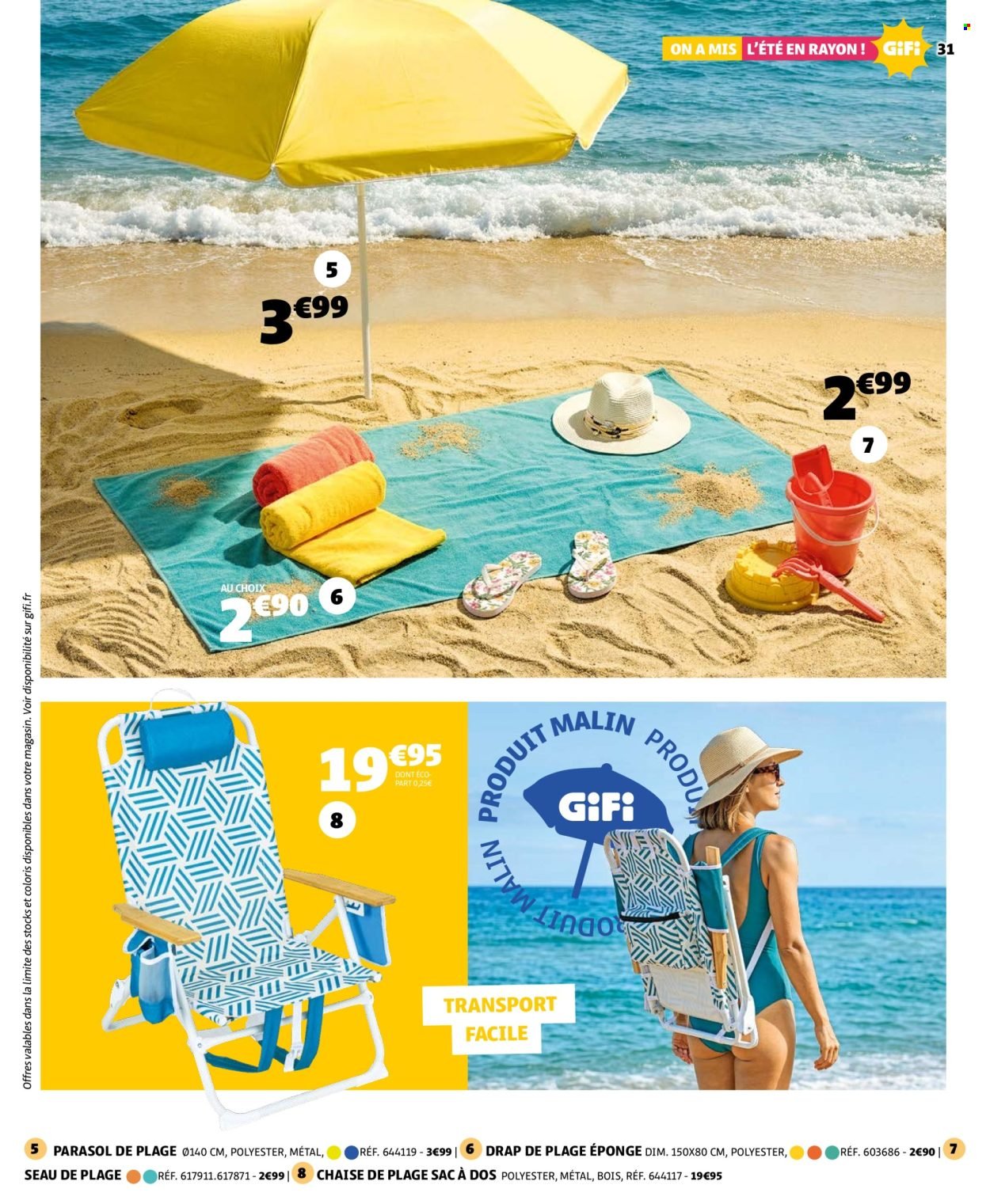 Catalogue GIFI - Voilà l'été ! (2026-05-26 - 2026-06-08)