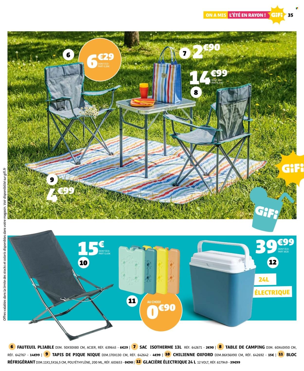 Catalogue GIFI - Voilà l'été ! (2026-05-26 - 2026-06-08)