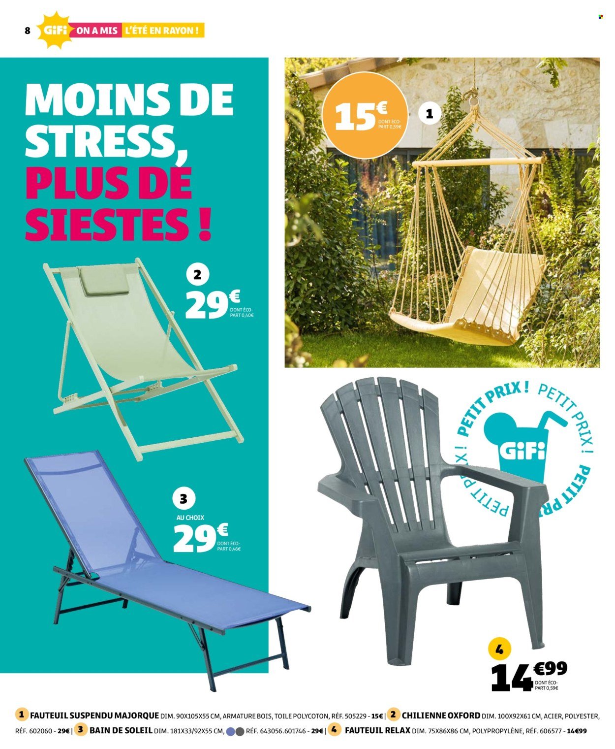 Catalogue GIFI - Voilà l'été ! (2026-05-26 - 2026-06-08)