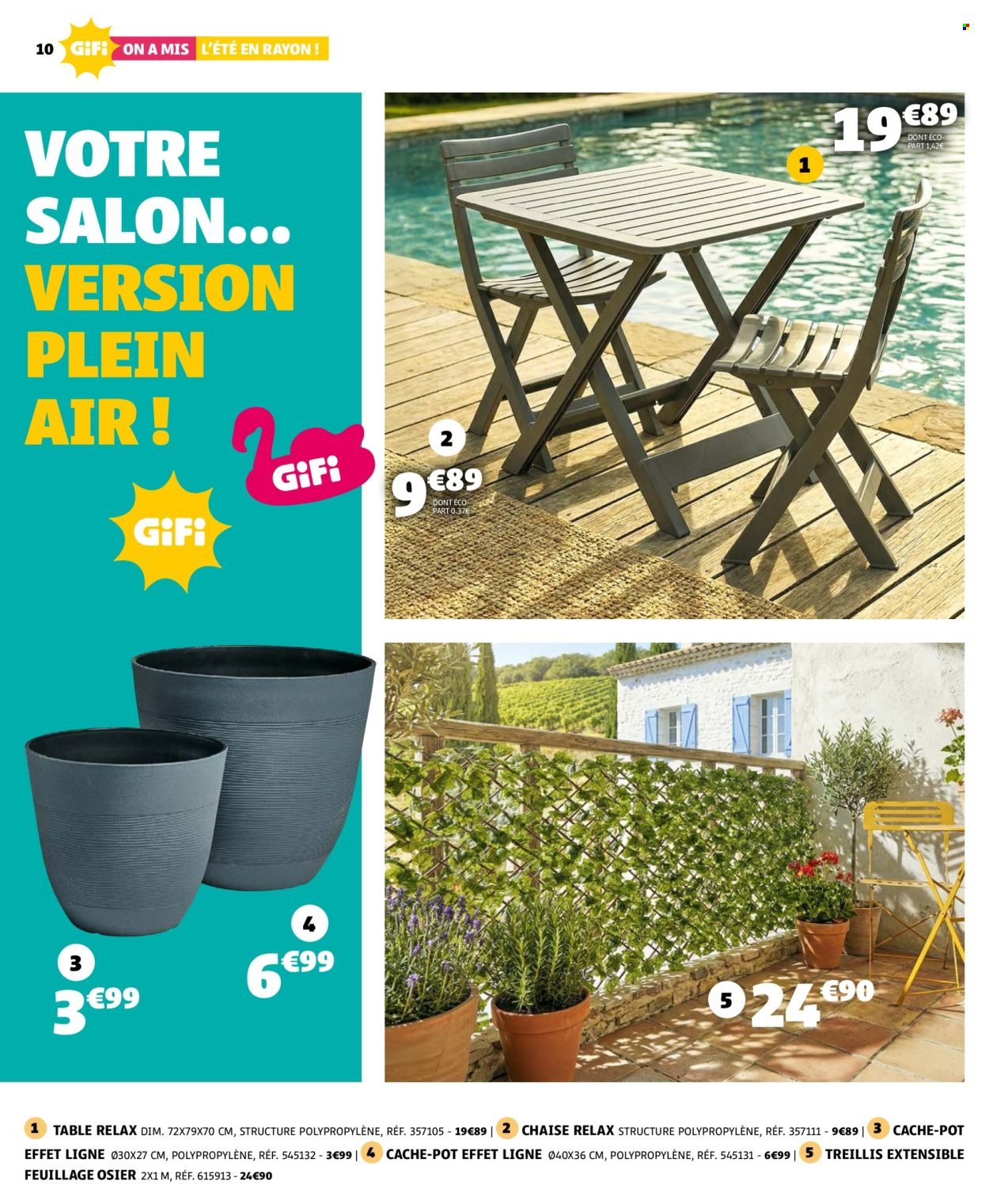 Catalogue GIFI - Voilà l'été ! (2026-05-26 - 2026-06-08)