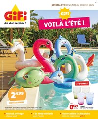 Catalogue GIFI - Voilà l'été ! (2026-05-26 - 2026-06-08)